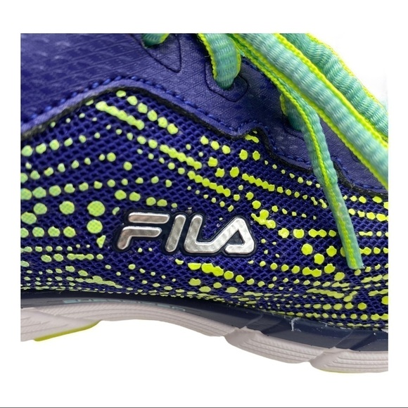 Fila Energized CoolMax Memory Foam Purple Sneakers Women’s Size 6 - Picture 9 of 14